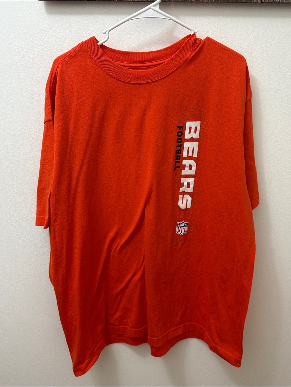 Reebok Orange Bears Football Short-Sleeve Tee